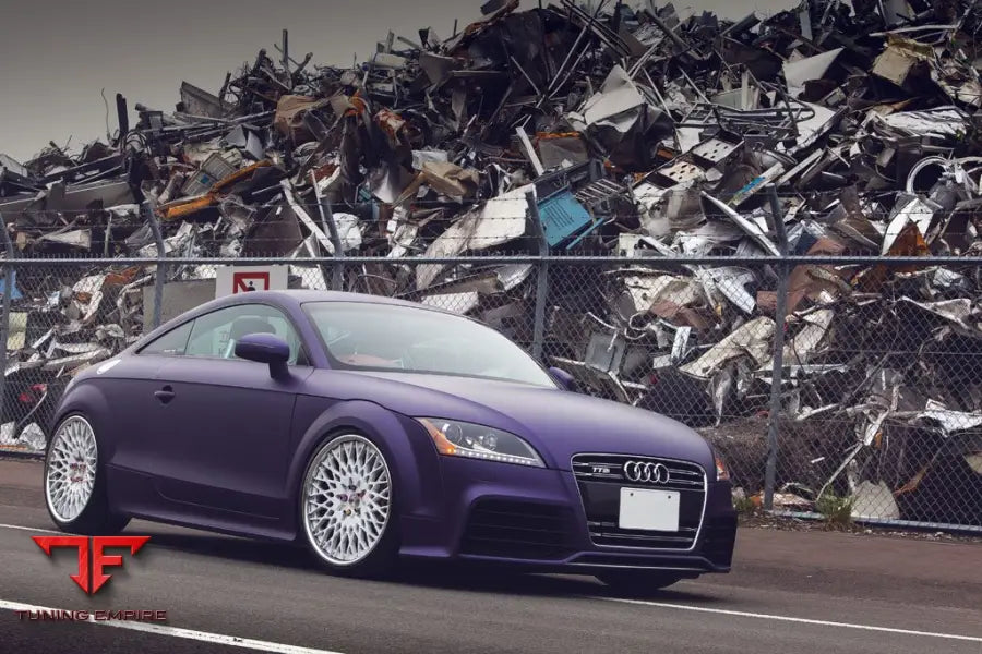 AUDI TTS on custom forged wheels