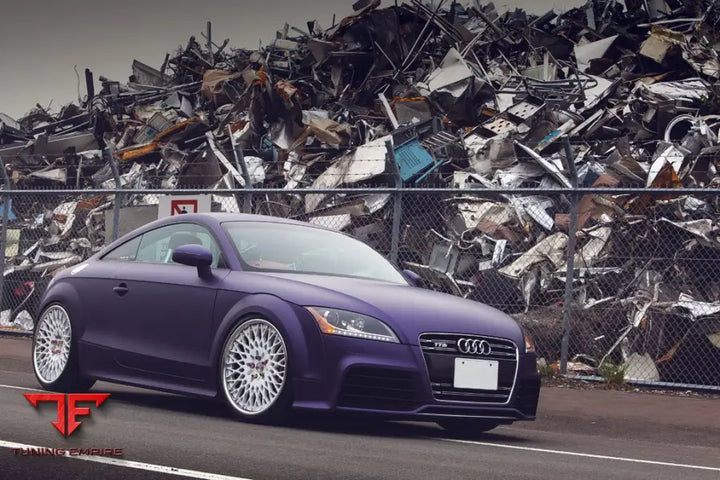 AUDI TTS on custom forged wheels