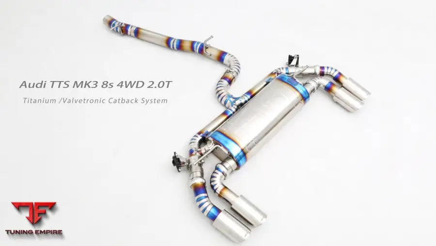 Audi Tts Titanium Valvetronic Exhaust System