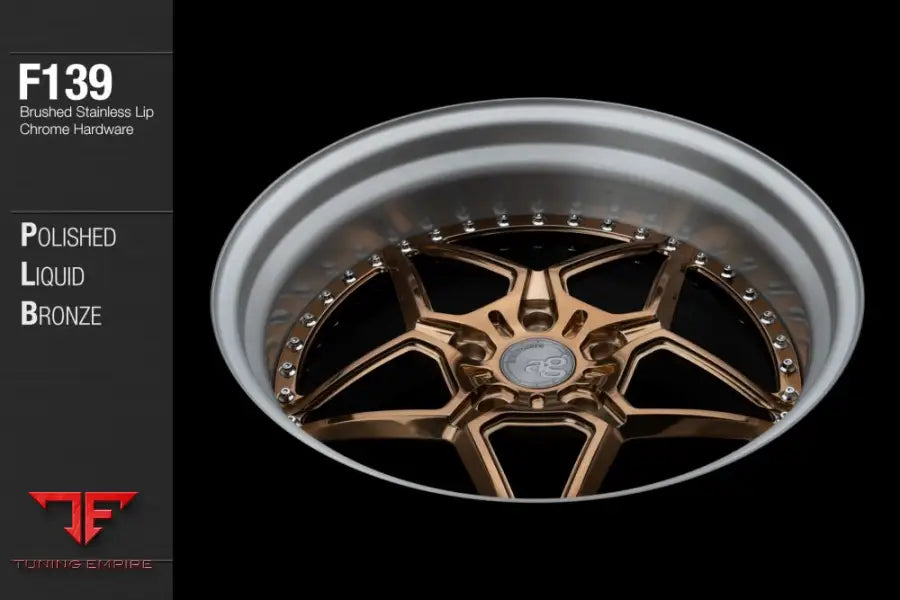 AVANT GARDE AG F139 - POLISHED LIQUID BRONZE
