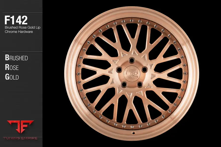 AVANT GARDE AG F142 - BRUSHED ROSE GOLD