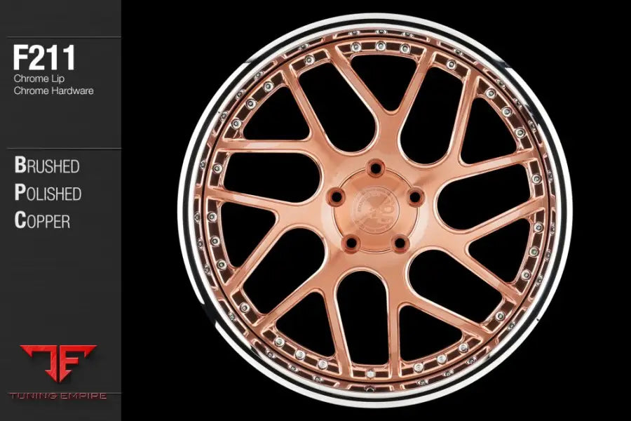 AVANT GARDE AG F211 - BRUSHED POLISHED COPPER