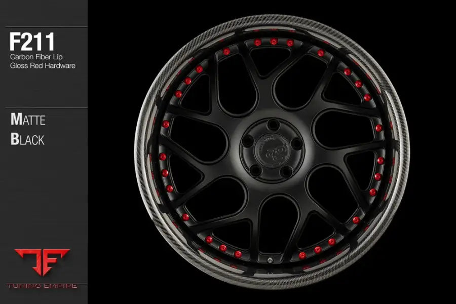 AVANT GARDE AG F211 - MATTE BLACK