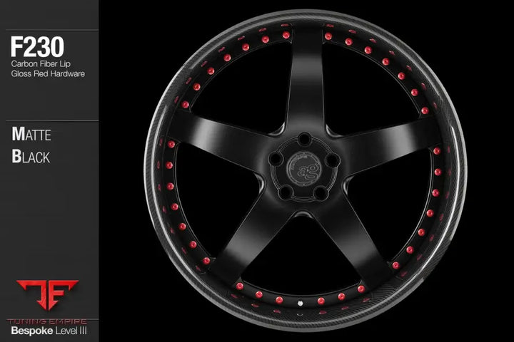 AVANT GARDE AG F230 - MATTE BLACK
