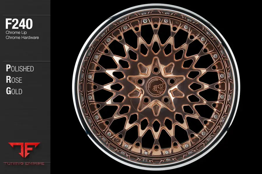 AVANT GARDE AG F240 - POLISHED ROSE GOLD