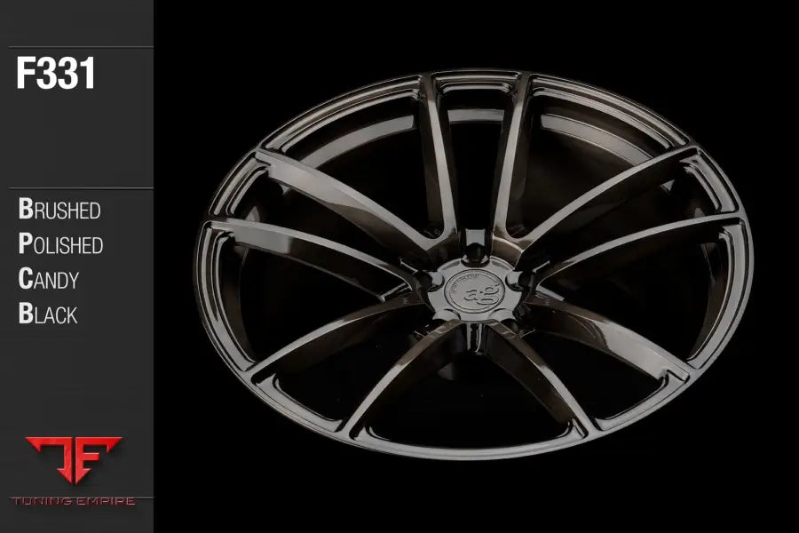 AVANT GARDE AG F331 - BRUSHED POLISHED CANDY BLACK