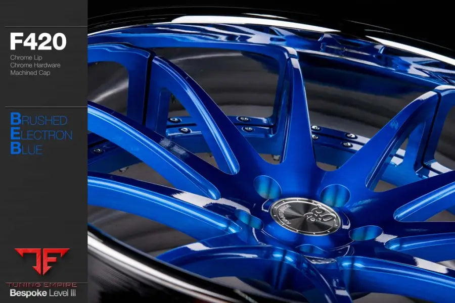 AVANT GARDE AG F420 - BRUSHED ELECTRON BLUE