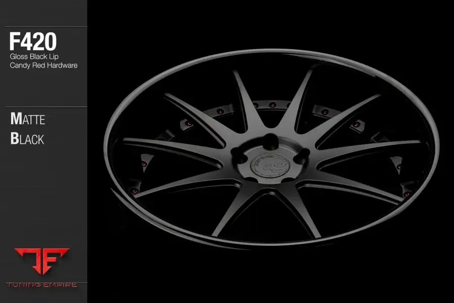 AVANT GARDE AG F420 - MATTE BLACK