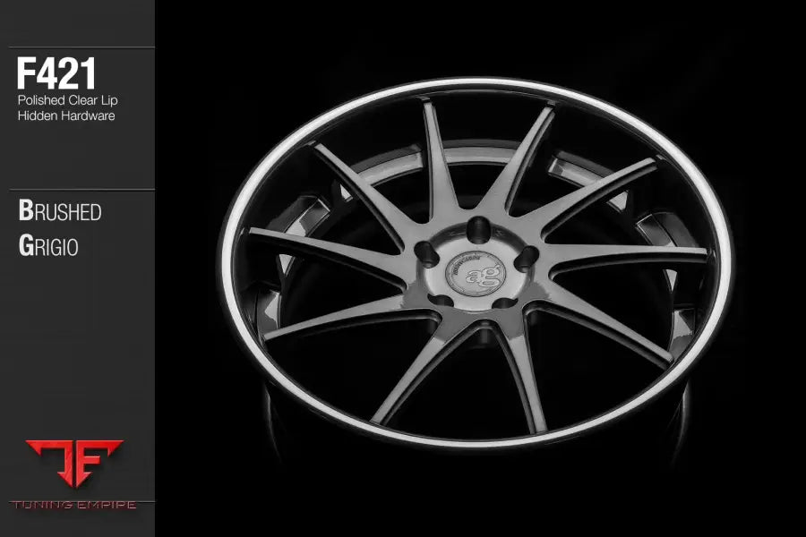 AVANT GARDE AG F421 - BRUSHED GRIGIO