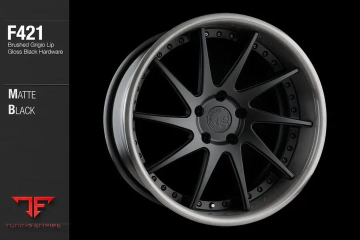 AVANT GARDE AG F421 - MATTE BLACK
