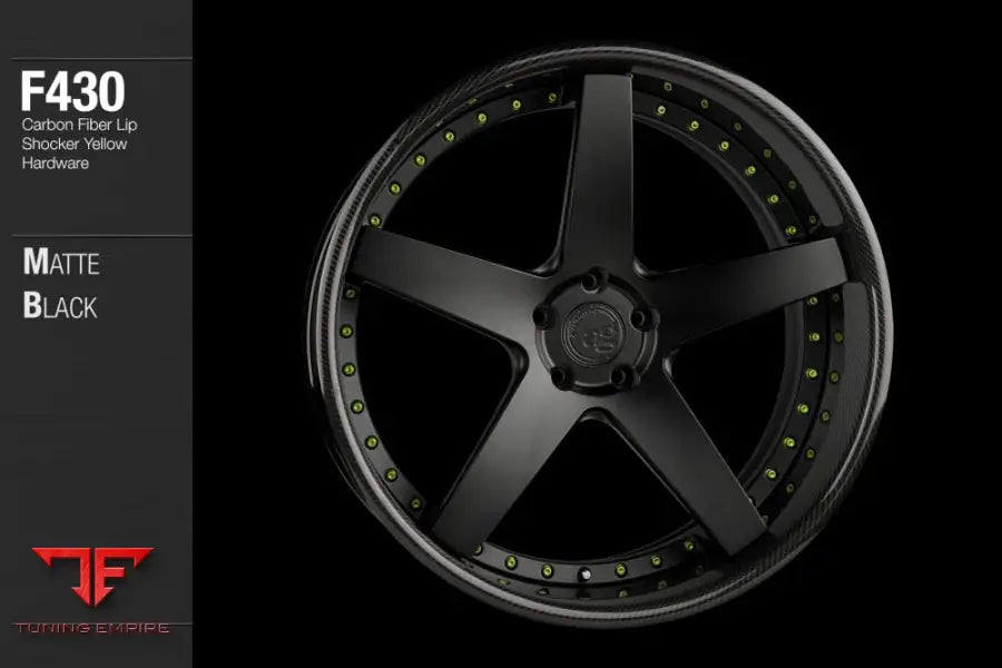 AVANT GARDE AG F430 - MATTE BLACK