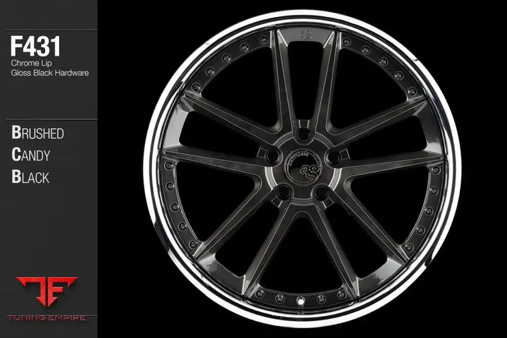 AVANT GARDE AG F431 - BRUSHED CANDY BLACK