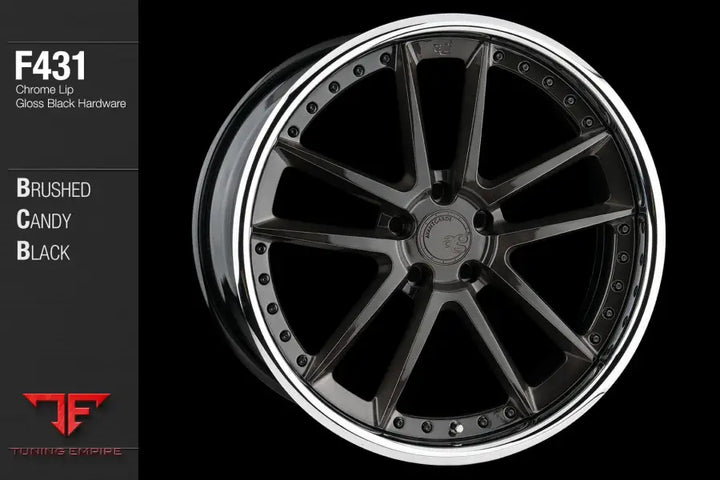 AVANT GARDE AG F431 - BRUSHED CANDY BLACK