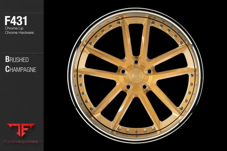 AVANT GARDE AG F431 - BRUSHED CHAMPAGNE