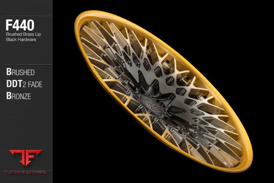 AVANT GARDE AG F440 - BRUSHED DDT2 FADE BRASS