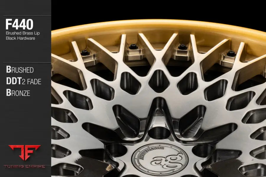 AVANT GARDE AG F440 - BRUSHED DDT2 FADE BRASS