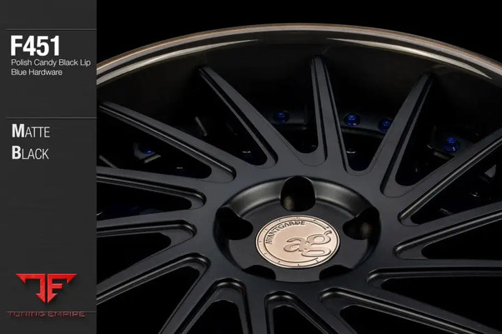 AVANT GARDE AG F451 - MATTE BLACK
