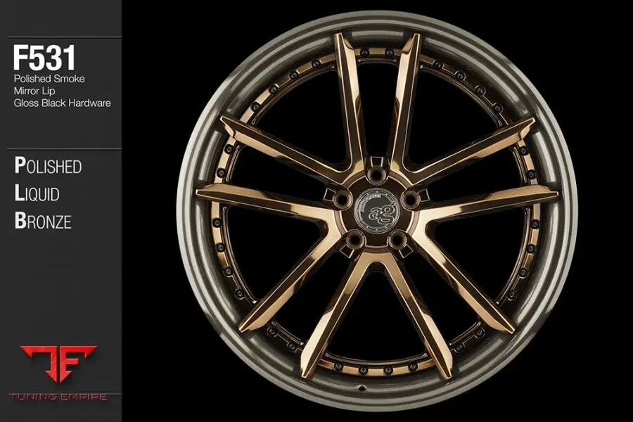 AVANT GARDE AG F531 - POLISHED LIQUID BRONZE