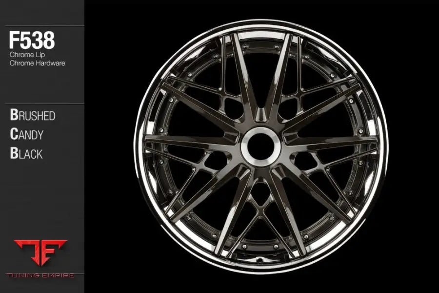 AVANT GARDE AG F538 - BRUSHED CANDY BLACK