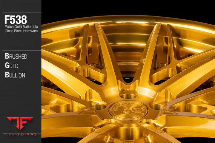 AVANT GARDE AG F538 - BRUSHED GOLD BULLION