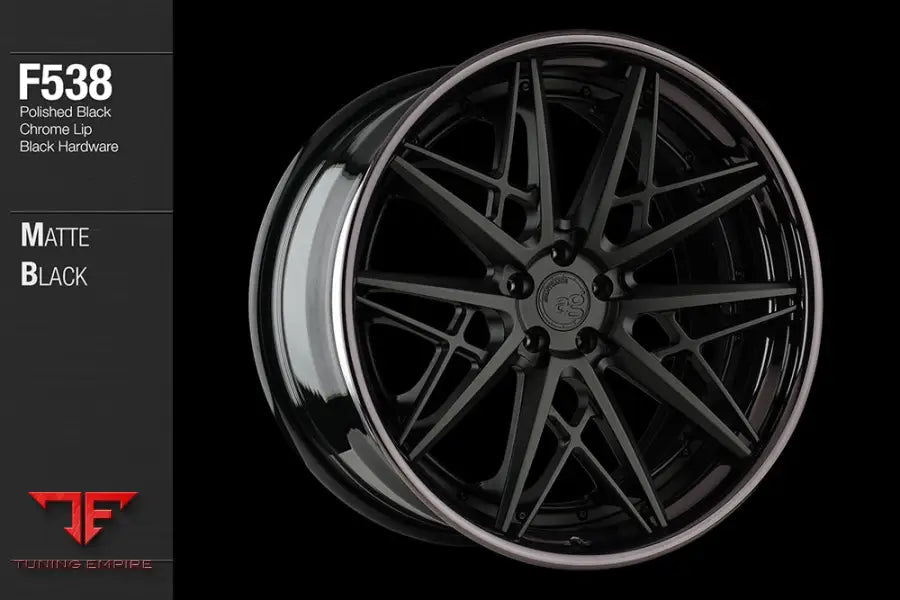 AVANT GARDE AG F538 - MATTE BLACK