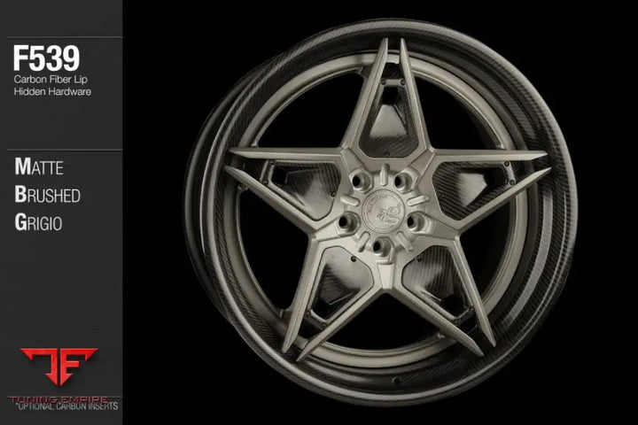 AVANT GARDE AG F539 - MATTE BRUSHED GRIGIO