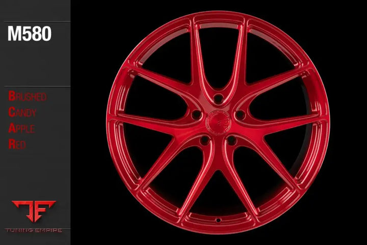 AVANT GARDE AG M580 - BRUSHED CANDY APPLE RED