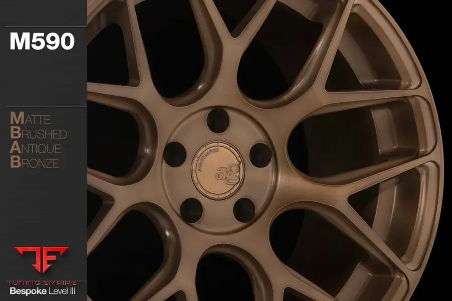 AVANT GARDE AG M590 - MATTE BRUSHED ANTIQUE BRONZE