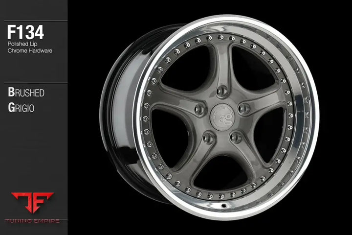 AVANT GARDE AG SR8 - BRUSHED POLISHED 14KT GOLD
