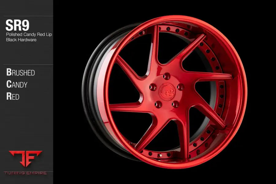 AVANT GARDE AG SR9 - BRUSHED CANDY RED