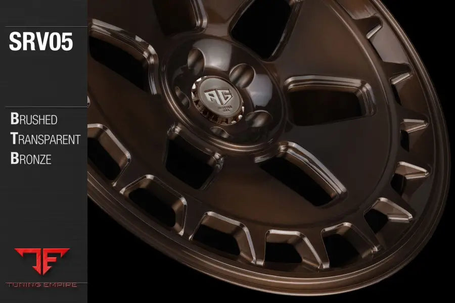 AVANT GARDE AG SRV05 - BRUSHED TRANSPARENT BRONZE
