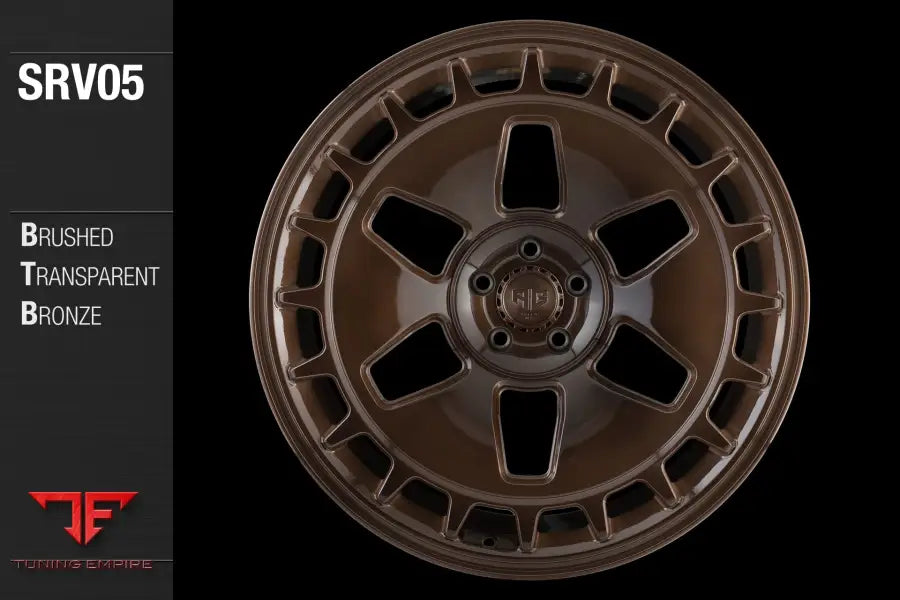 AVANT GARDE AG SRV05 - BRUSHED TRANSPARENT BRONZE