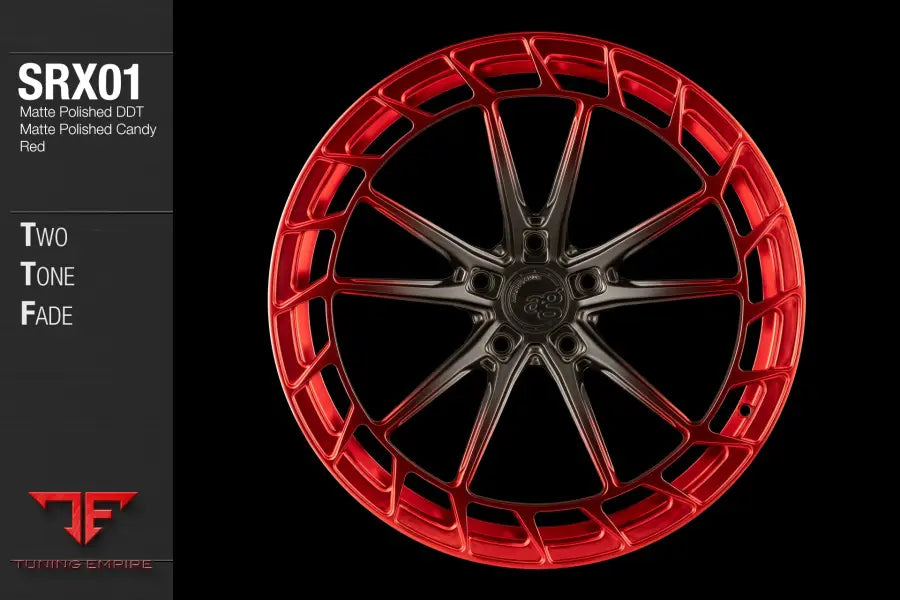 AVANT GARDE AG SRX01 - MATTE POLISHED DDT FADE CANDY RED