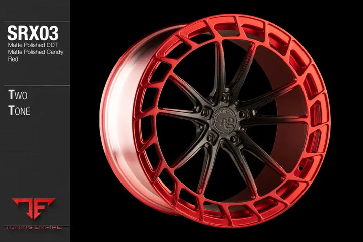 AVANT GARDE AG SRX01 - MATTE POLISHED DDT FADE CANDY RED
