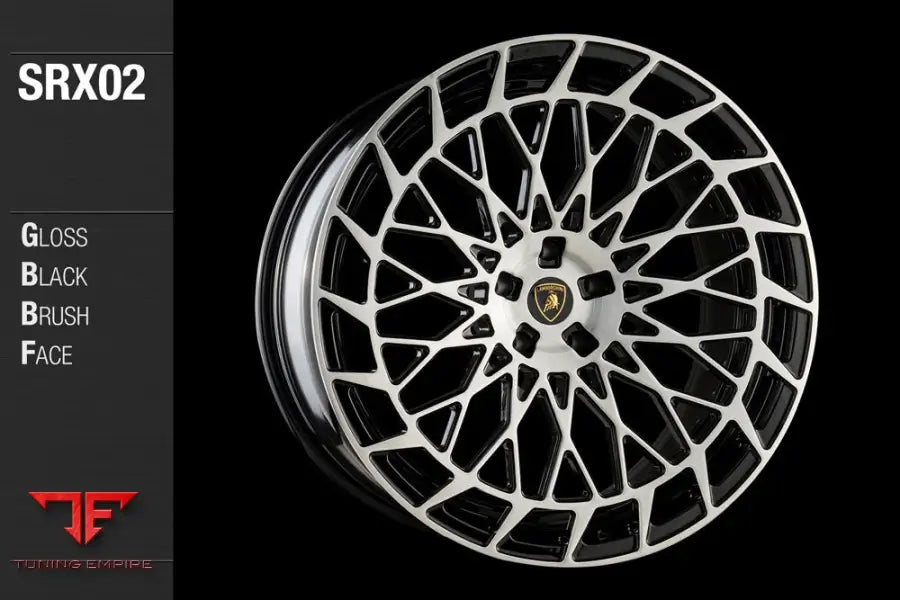 AVANT GARDE AG SRX02 - GLOSS BLACK BRUSHED FACE