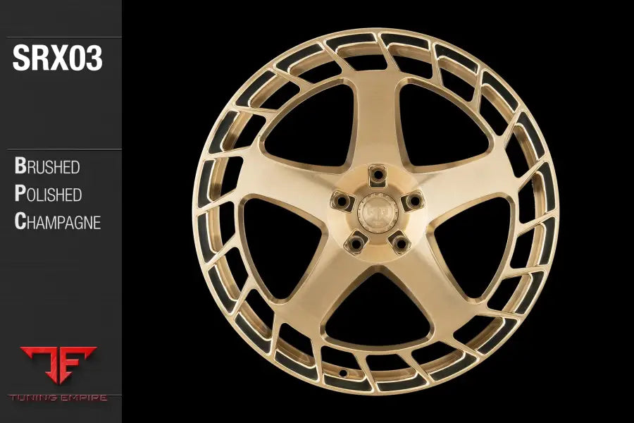 AVANT GARDE AG SRX03 - BRUSHED POLISHED CHAMPAGNE