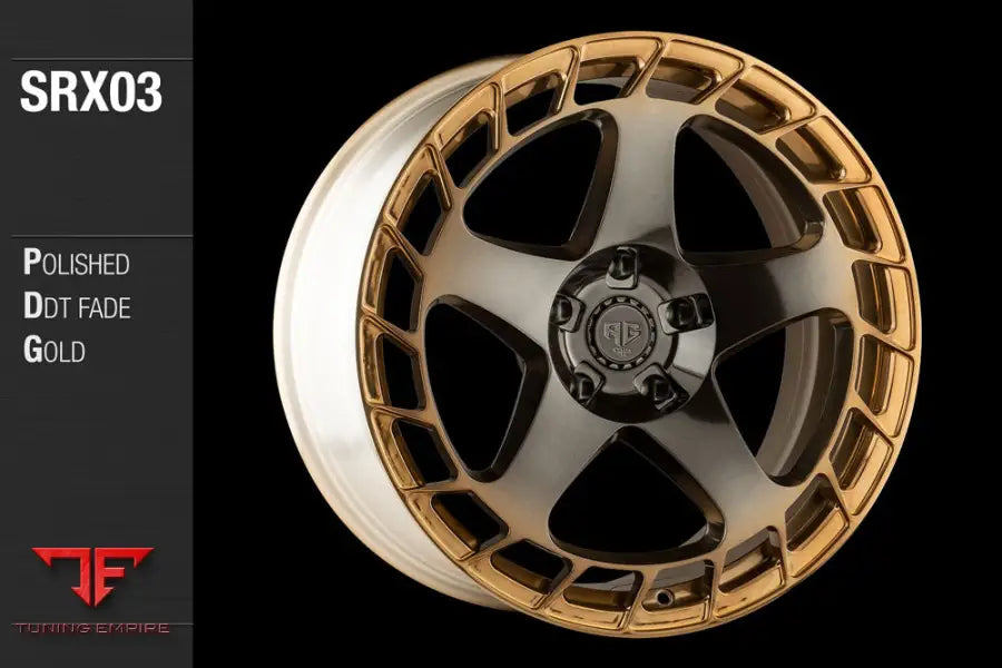 AVANT GARDE AG SRX03 - POLISHED DDT FADE GOLD