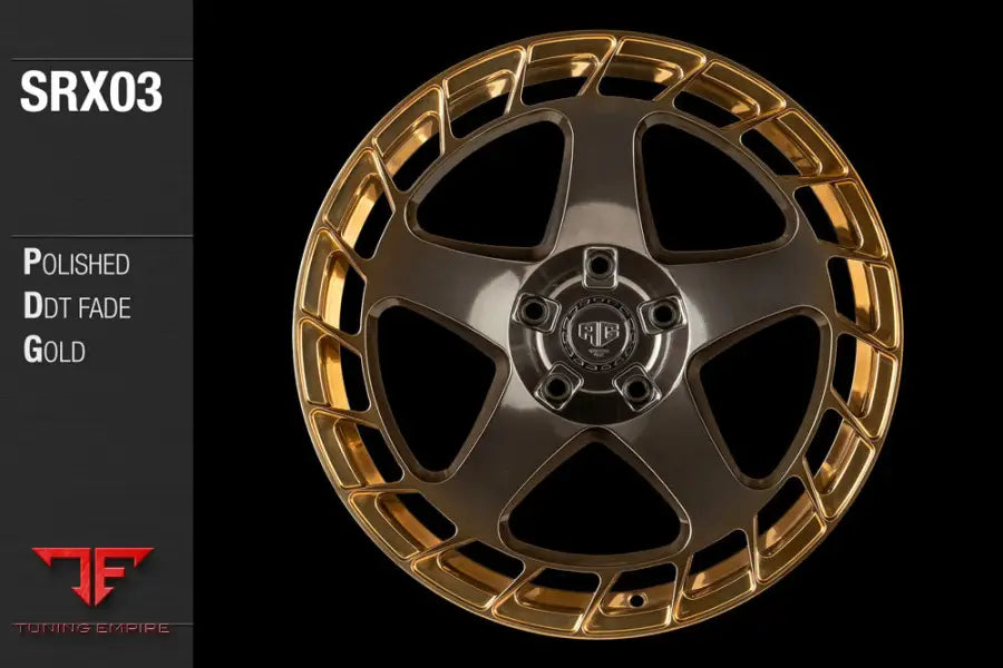 AVANT GARDE AG SRX03 - POLISHED DDT FADE GOLD