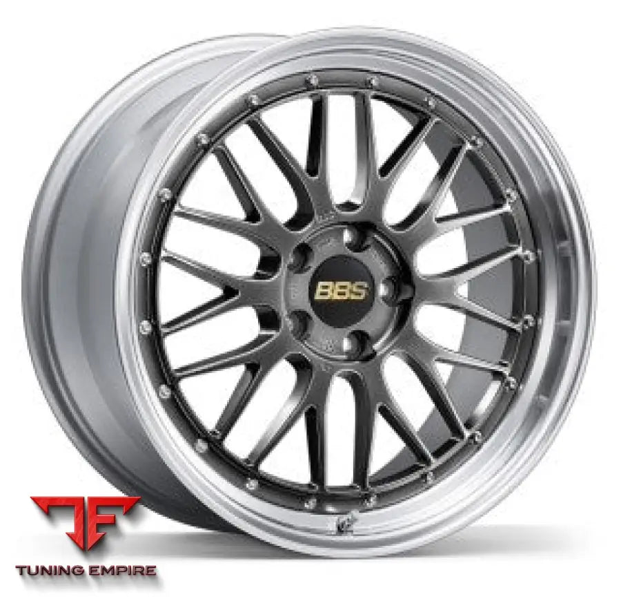 BBS LM DIAMOND BLACK DISK AND SILVER DIAMOND WHEELS