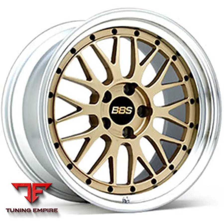 BBS LM GOLD DISK AND SILVER DIAMOND WHEELS