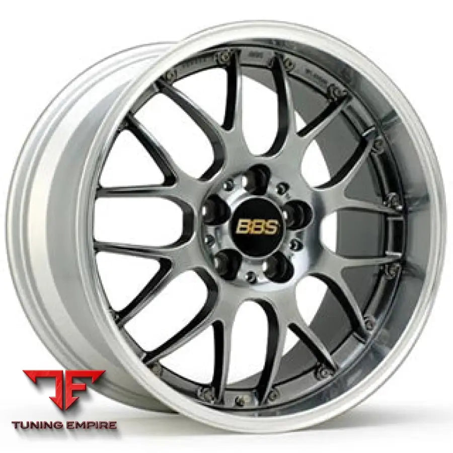 BBS RS GT DIAMOND BLACK DISK AND SILVER DIAMOND WHEELS