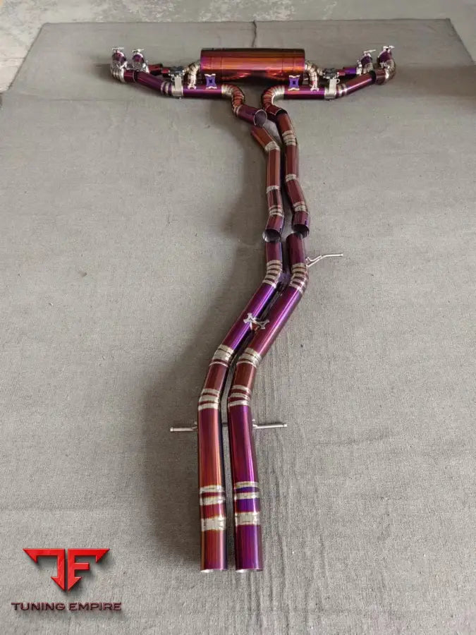 BENTLEY BENTAYGA 6.0T W12 TITANIUM VALVETRONIC EXHAUST SYSTEM