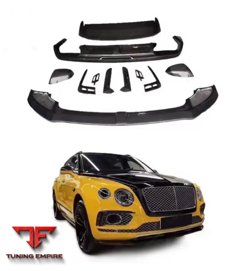 BENTLEY BENTAYGA V8 CARBON FIBER PARTS