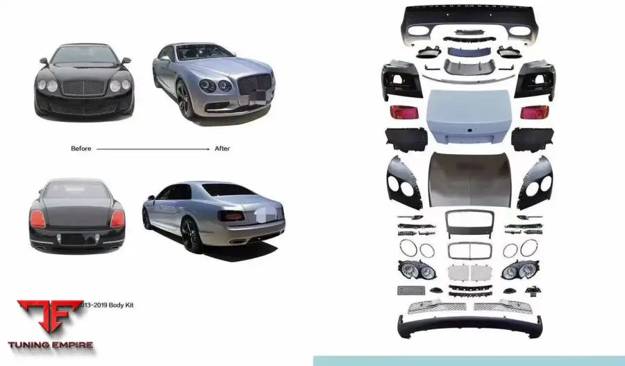 BENTLEY CONTINENTAL FLYING SPUR 2005-2013 CONVERSION KIT TO FLYING SPUR 2015 V8 S