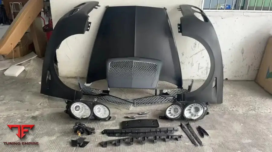 Bentley Continental Flying Spur 2005-2013 Conversion Body Kit Upgrade To 2015 V8 S Style