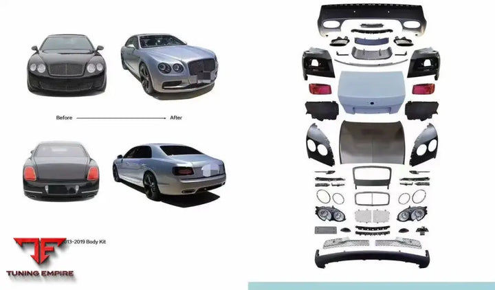 BENTLEY CONTINENTAL FLYING SPUR 2005-2013 CONVERSION KIT TO FLYING SPUR 2015 V8 S