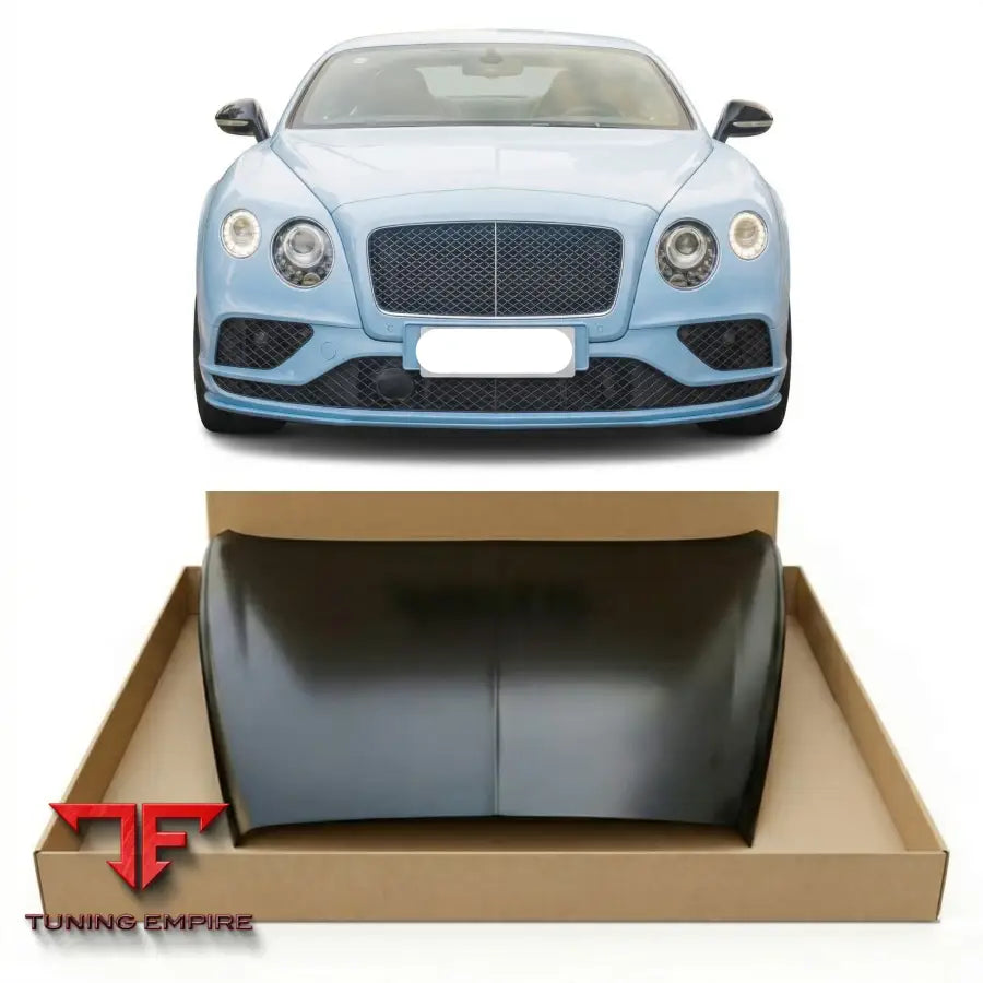 BENTLEY CONTINENTAL FLYING SPUR FRONT HOOD ENGINE BONNET COVER 2014-2019Y
