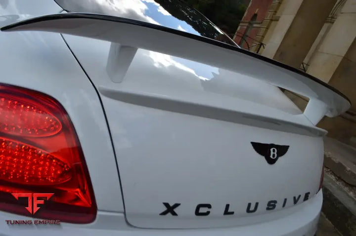 BENTLEY CONTINENTAL GT BOOT LIP SPOILER