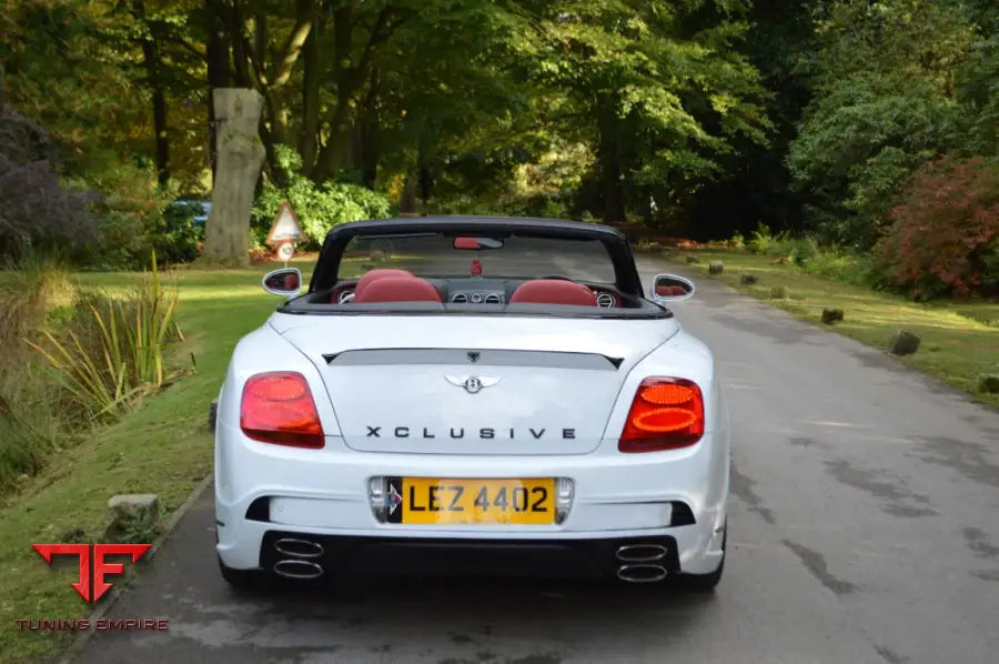 BENTLEY CONTINENTAL GT BOOT SPOILER