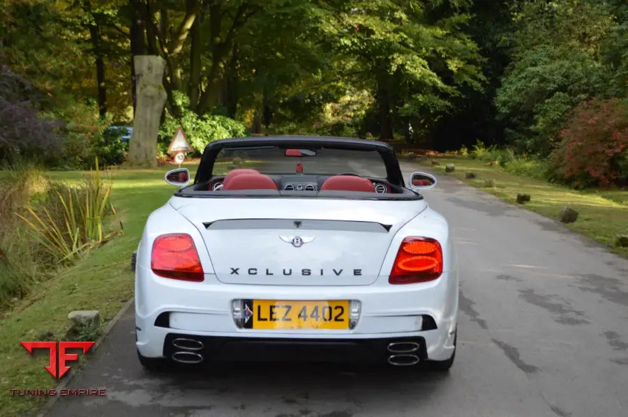 BENTLEY CONTINENTAL GT BOOT SPOILER